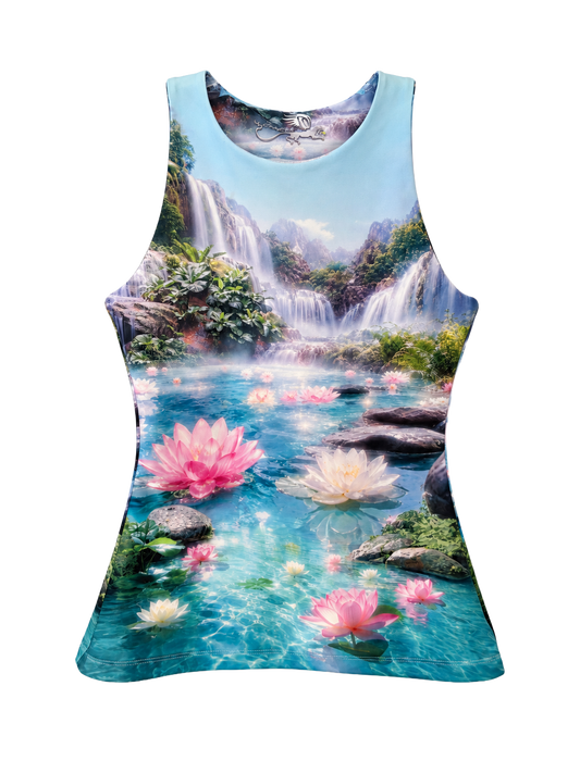 Lotus Flower Tank Top
